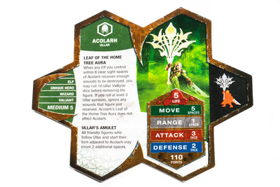Crest of The Valkyrie - Complete Set of 5 Flag Bearers-All Things Heroscape