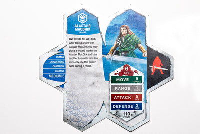 Alastair MacDirk - Unique Hero-All Things Heroscape