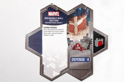 Marvel Breakable Wall-All Things Heroscape