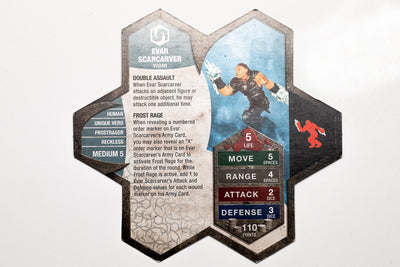Evar Scarcarver - Unique Hero-All Things Heroscape