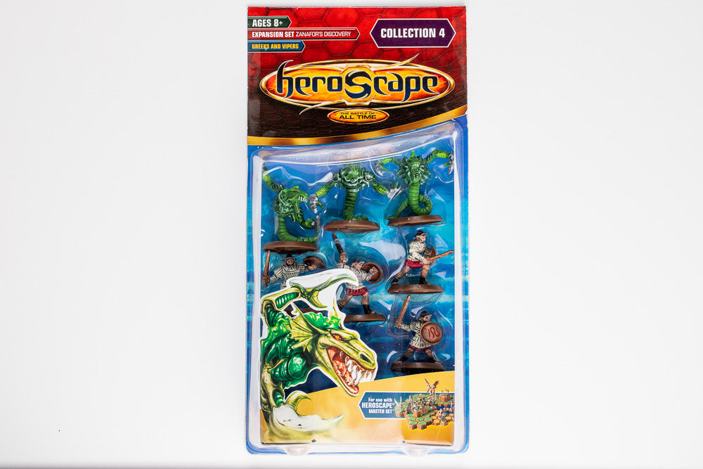 Greeks & Vipers Figure Expansion - NEW!-All Things Heroscape
