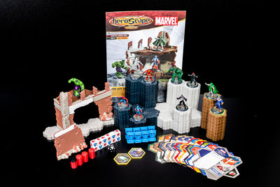 Master Set 4 - Marvel: The Conflict Begins - 100% Complete-All Things Heroscape