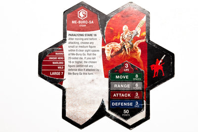 Me-Burq-Sa - Unique Hero-All Things Heroscape