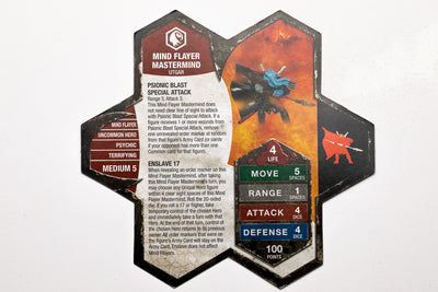 Mind Flayer Mastermind - Uncommon Hero-All Things Heroscape