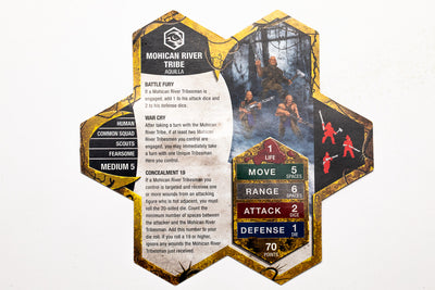 Mohican River Tribe - Common Squad-All Things Heroscape