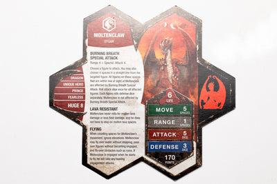 Moltenclaw - Unique Hero-All Things Heroscape