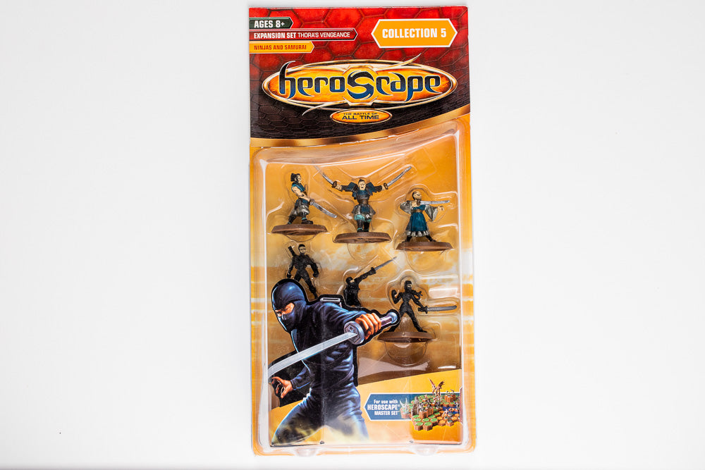 Ninjas and Samurai Figure Expansion - NEW!-All Things Heroscape