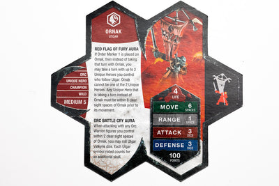 Crest of The Valkyrie - Complete Set of 5 Flag Bearers-All Things Heroscape