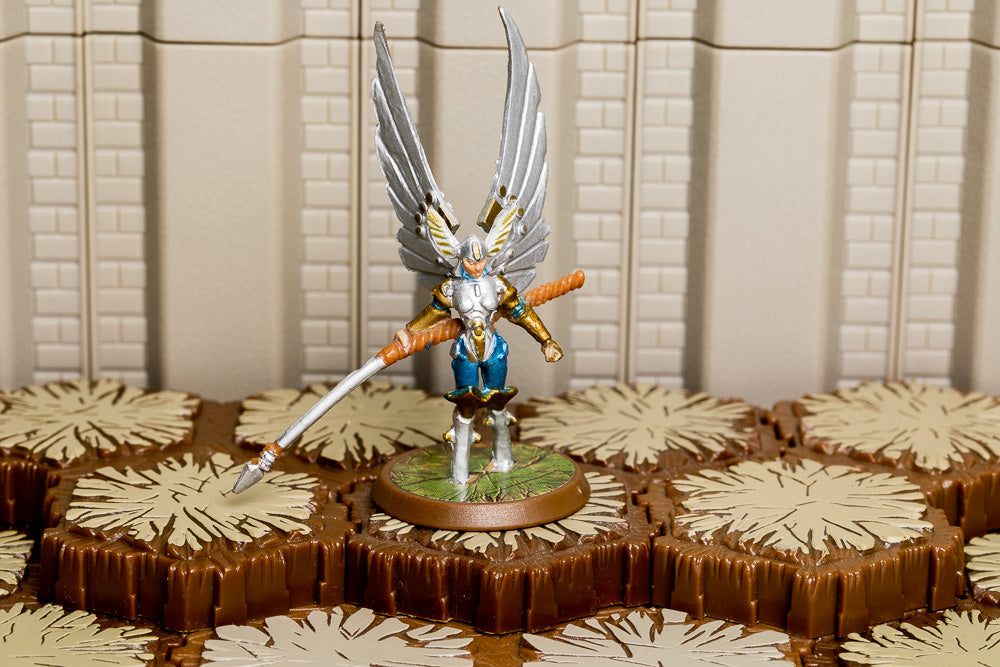 Raelin the Kyrie Warrior (ROTV) - Unique Hero-All Things Heroscape