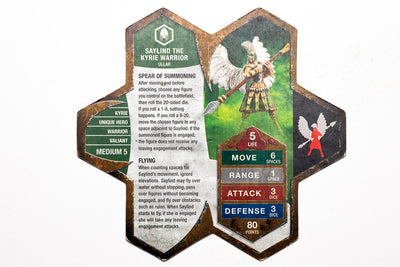 Saylind the Kyrie Warrior - Unique Hero-All Things Heroscape