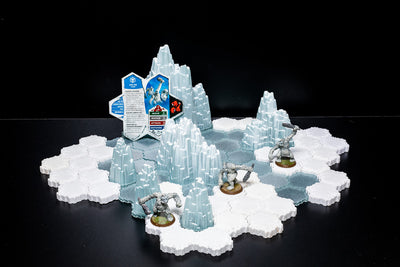 Thaelenk Tundra - Terrain Expansion Set-All Things Heroscape