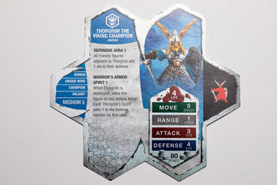 Thorgrim the Viking Champion - Unique Hero-All Things Heroscape