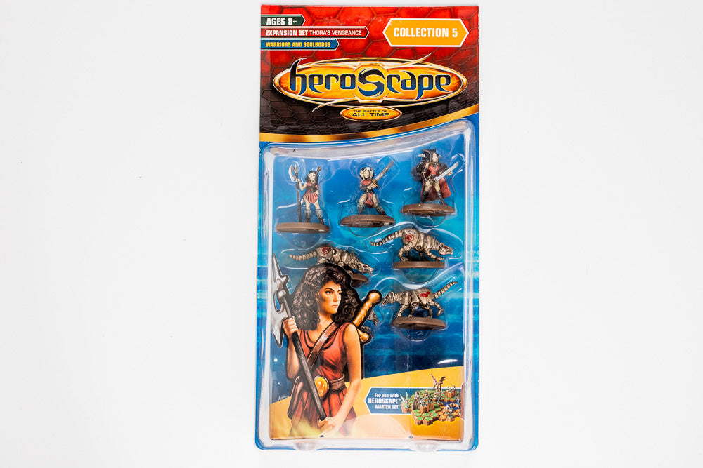 Warriors & Soulborgs Figure Expansion - Wave 5 - NEW!-All Things Heroscape