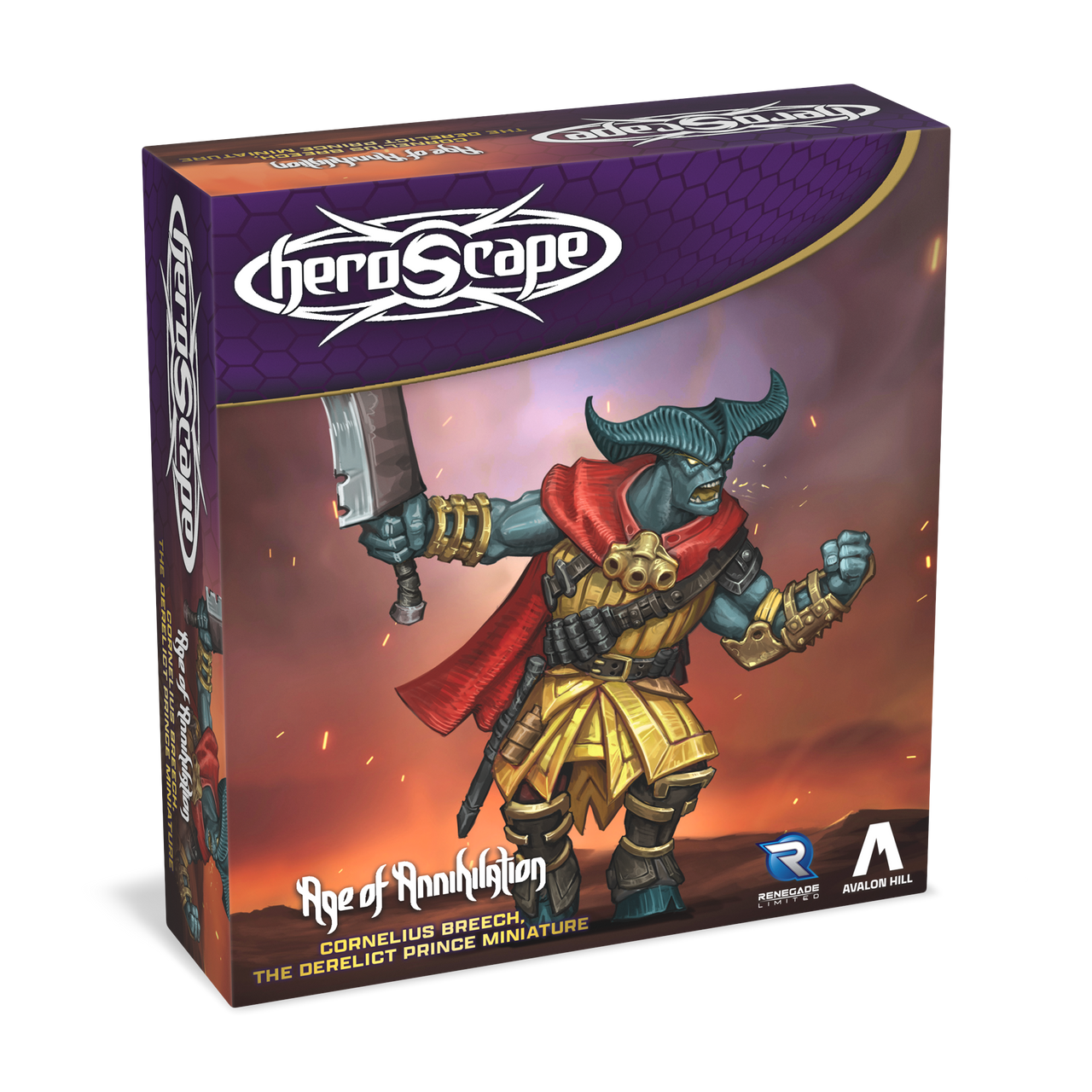 Cornelius Breech - Age of Annihilation Promo Figure - Pre-Painted - Premium Edition-All Things Heroscape