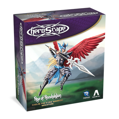 Raelin the Kyrie Warrior - Age of Annihilation Promo Figure - Pre-Painted - Premium Edition-All Things Heroscape