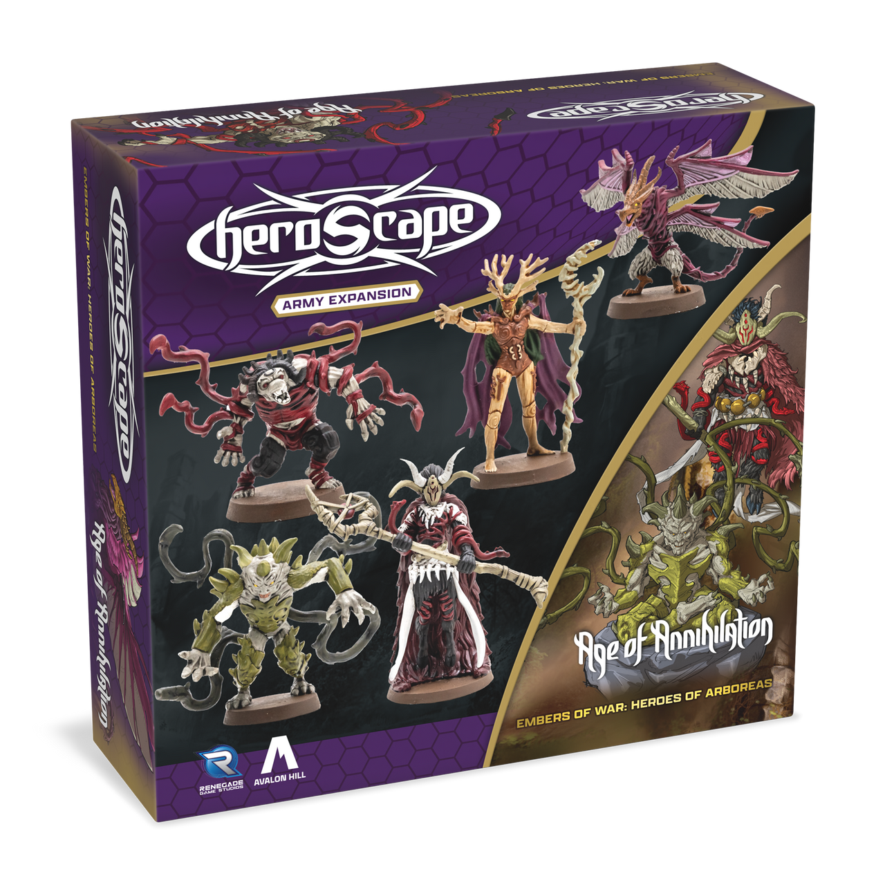 Embers of War: Heroes of Aboreas Army Expansion - Unpainted Standard Edition (PRE-ORDER)-All Things Heroscape