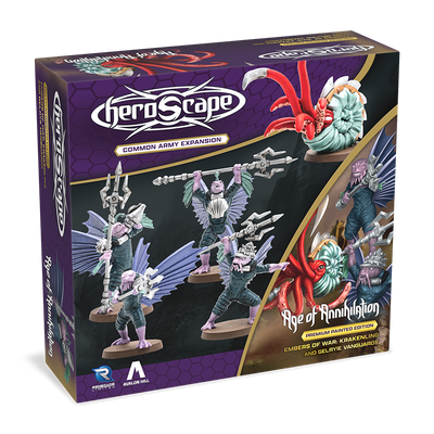 Embers of War: Krakenling & Gelryie Vanguards Common Army Expansion - Pre-Painted Premium Edition-All Things Heroscape