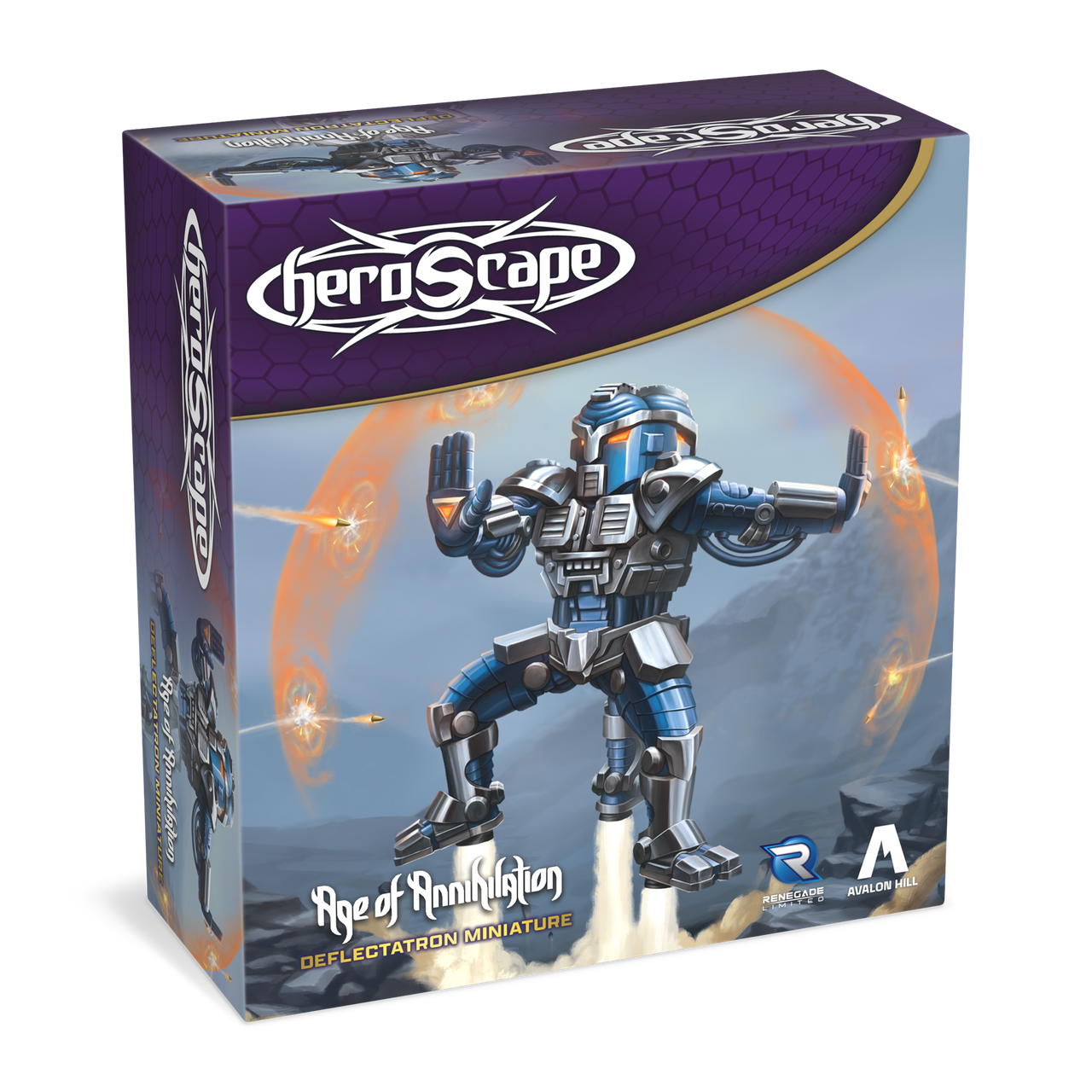 Deflectatron - Age of Annihilation Promo Figure - Pre-Painted - Premium Edition-All Things Heroscape