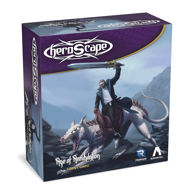 Agent Carr - Age of Annihilation Promo Figure - Pre-Painted - Premium Edition (Pre-Order)-All Things Heroscape