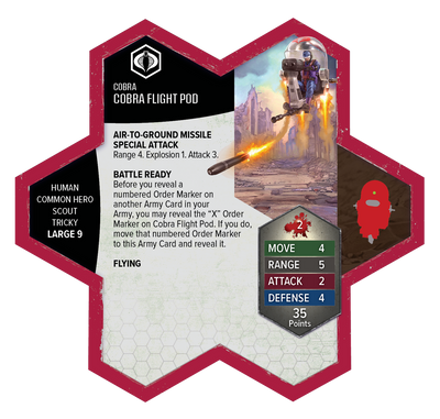 G. I. JOE Heroscape: COBRA Troopers & COBRA Flight Pod Common Army Expansion - Unpainted Standard Edition (PRE-ORDER)-All Things Heroscape
