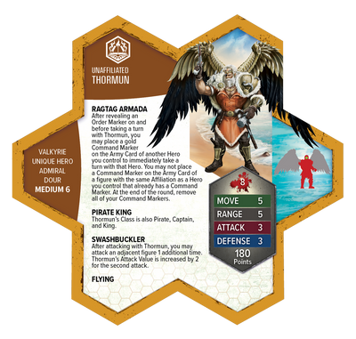 Thormun's Thunder: Thormun & Kraken Army Expansion - Unpainted Standard Edition (PRE-ORDER)-All Things Heroscape