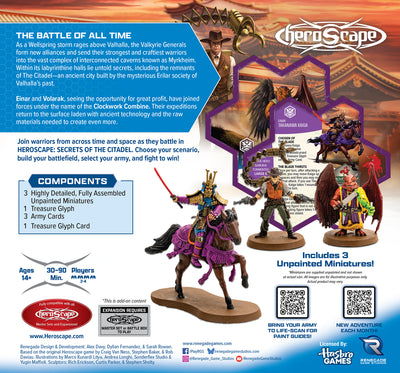 Secrets of the Citadel: Crooked Crew of the Clockwork Combine Army Expansion - Unpainted Standard Edition (PRE-ORDER)-All Things Heroscape