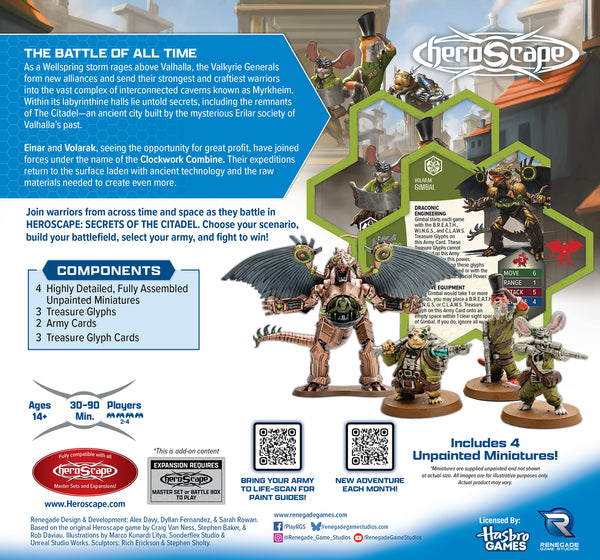 Secrets of the Citadel: Clockwork Combine Research Expedition Army Exp ...