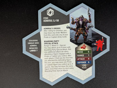 Admiral EJ-1M - Unique Hero-All Things Heroscape