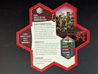 Exiles of the Sundered Sea - Unique Squad-All Things Heroscape