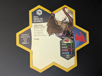 Onshu the Welkineye - Unique Hero-All Things Heroscape