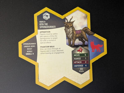Kita the Springrunner - Unique Hero-All Things Heroscape