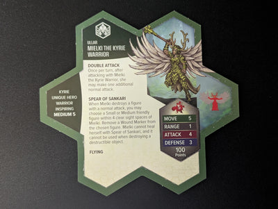 Mielki the Kyrie Warrior - Unique Hero-All Things Heroscape
