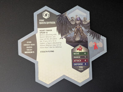 Queen Qhyrion - Unique Hero-All Things Heroscape