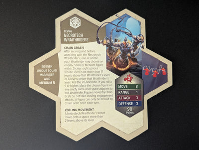 Necrotech Wraithriders - Unique Squad-All Things Heroscape
