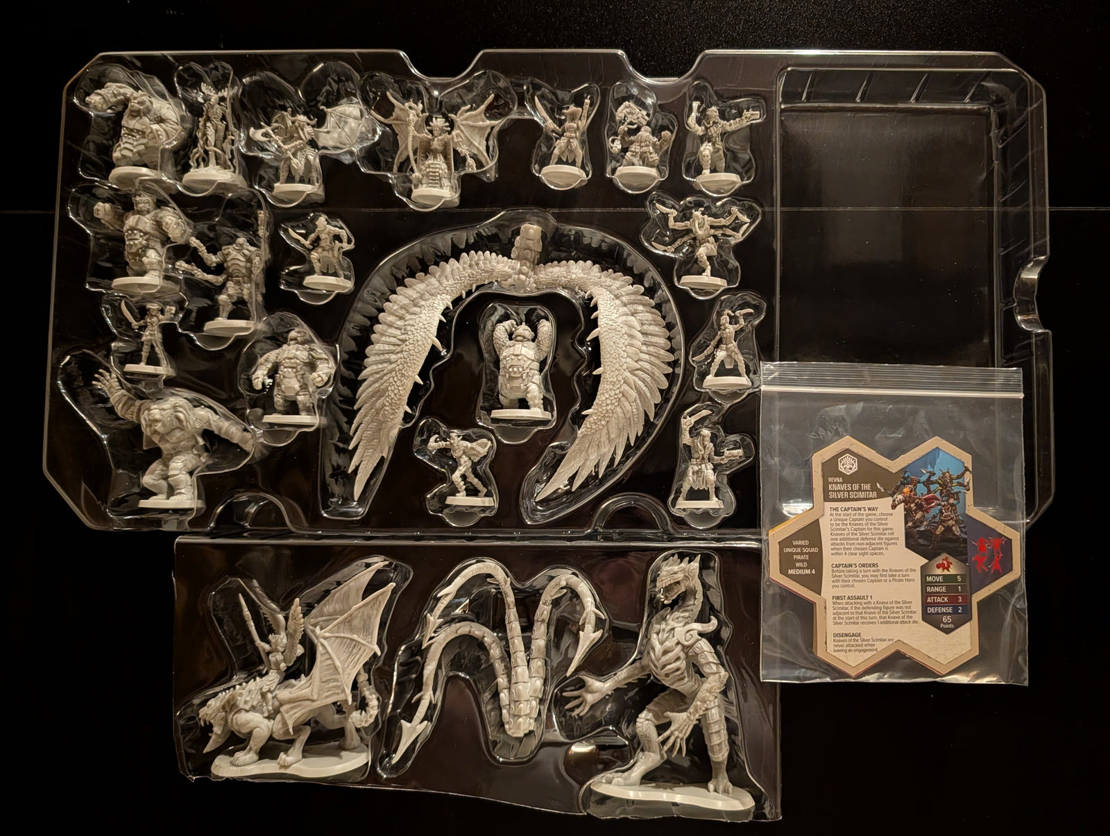 Complete Age of Annihilation - 20 Unpainted Figures Only Set-All Things Heroscape