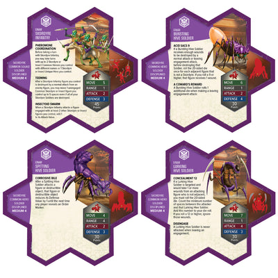 Thormun's Thunder: Skordyre Soldiers Common Army Expansion - Unpainted Standard Edition (PRE-ORDER)-All Things Heroscape