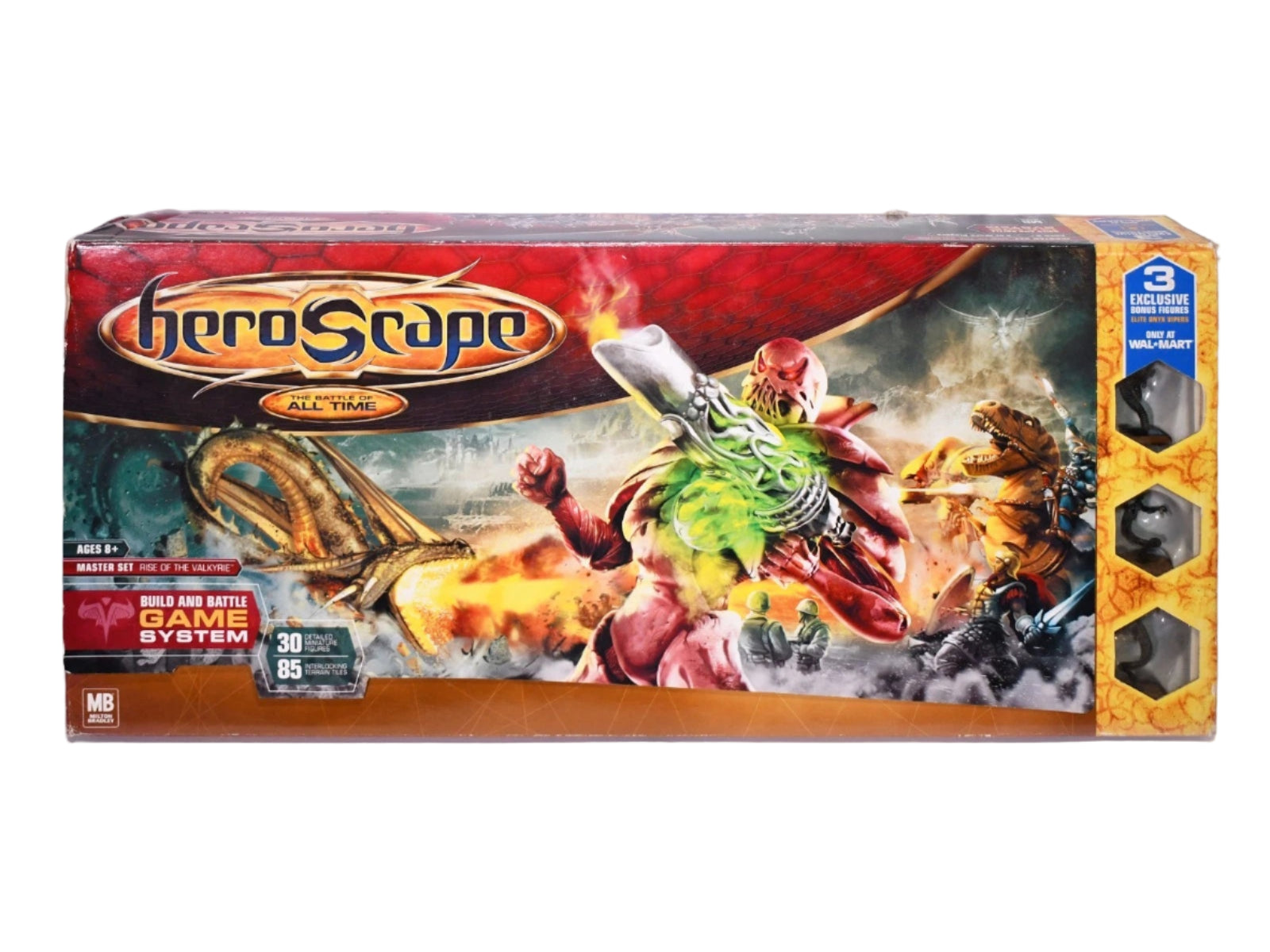 Rise of the Valkyrie Master Walmart Exclusive Set w/ Elite Onyx Vipers - Second Edition Opaque Water - NEW!-All Things Heroscape