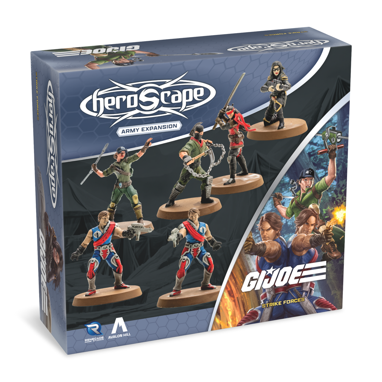 G. I. JOE Heroscape: Strike Forces Army Expansion - Unpainted Standard Edition (PRE-ORDER)-All Things Heroscape