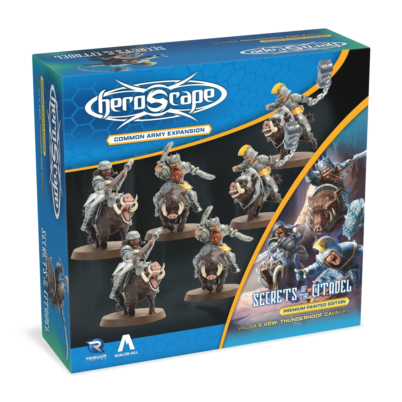 Valda's Vow: Thunderhoof Cavalry Common Army Expansion - Pre-Painted Premium Edition (PRE-ORDER)-All Things Heroscape