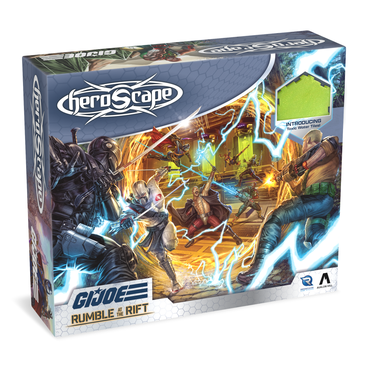 G. I. JOE Heroscape: Rumble at the Rift Battle Box - Unpainted Standard Edition (PRE-ORDER)-All Things Heroscape