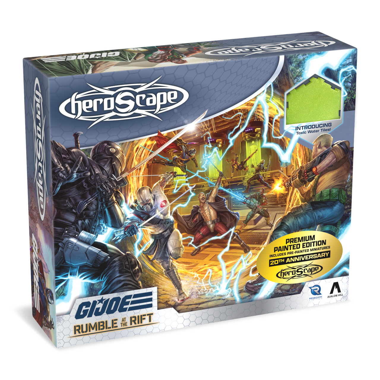 G. I. JOE Heroscape: Rumble at the Rift Battle Box - Pre-Painted Premium Edition (PRE-ORDER)-All Things Heroscape
