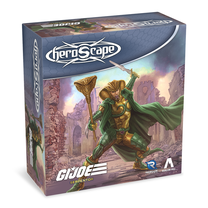 Serpentor - Age of Annihilation Promo Figure - Pre-Painted - Premium Edition-All Things Heroscape