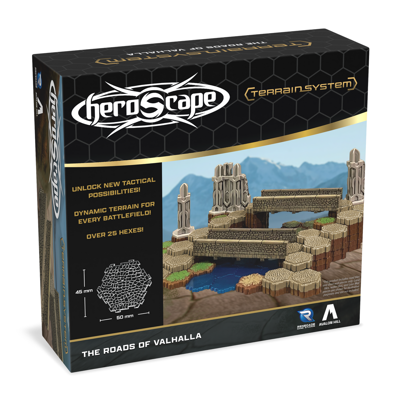 Heroscape: Roads of Valhalla Terrain Expansion (PRE-ORDER)-All Things Heroscape