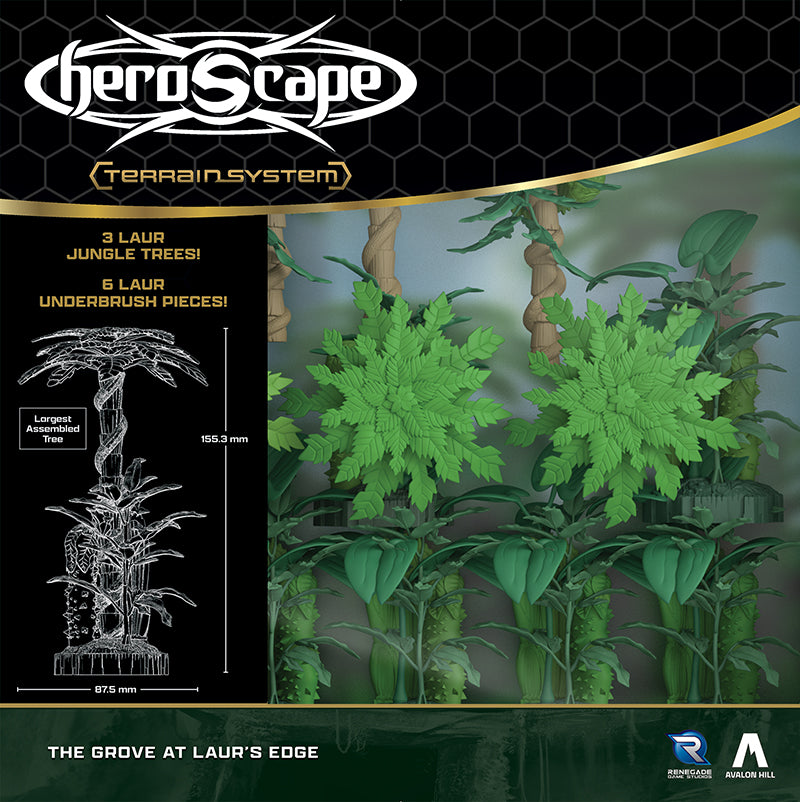 The Grove at Laur's Edge Terrain Expansion Pack-All Things Heroscape
