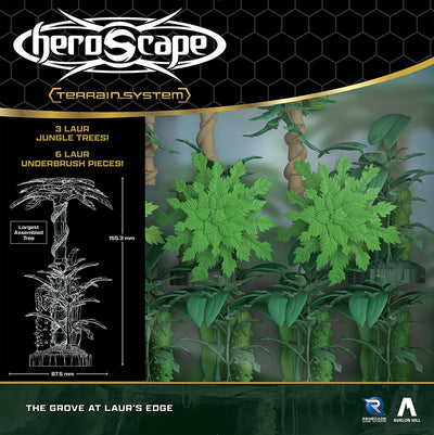 The Grove at Laur's Edge Terrain Expansion Pack-All Things Heroscape