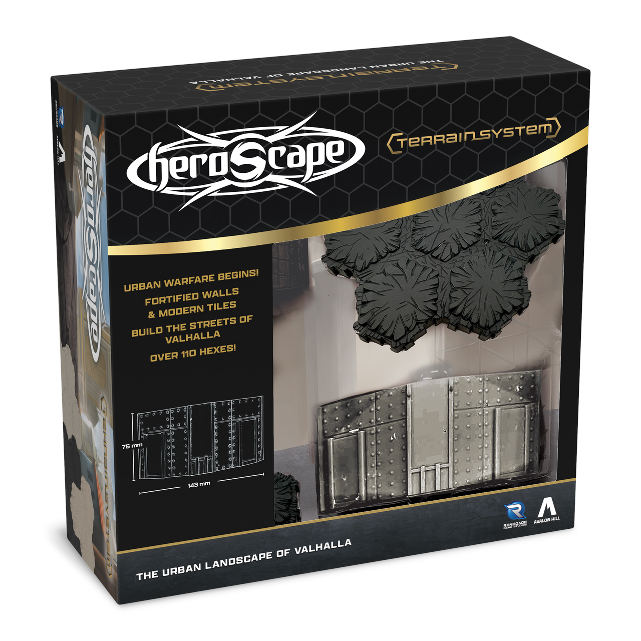 Heroscape: The Urban Landscape of Valhalla Terrain Expansion (PRE-ORDER)-All Things Heroscape
