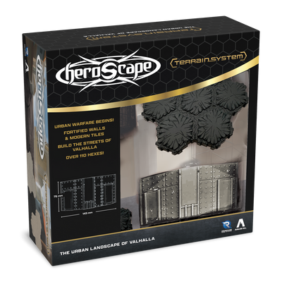 Heroscape: The Urban Landscape of Valhalla Terrain Expansion (PRE-ORDER)-All Things Heroscape