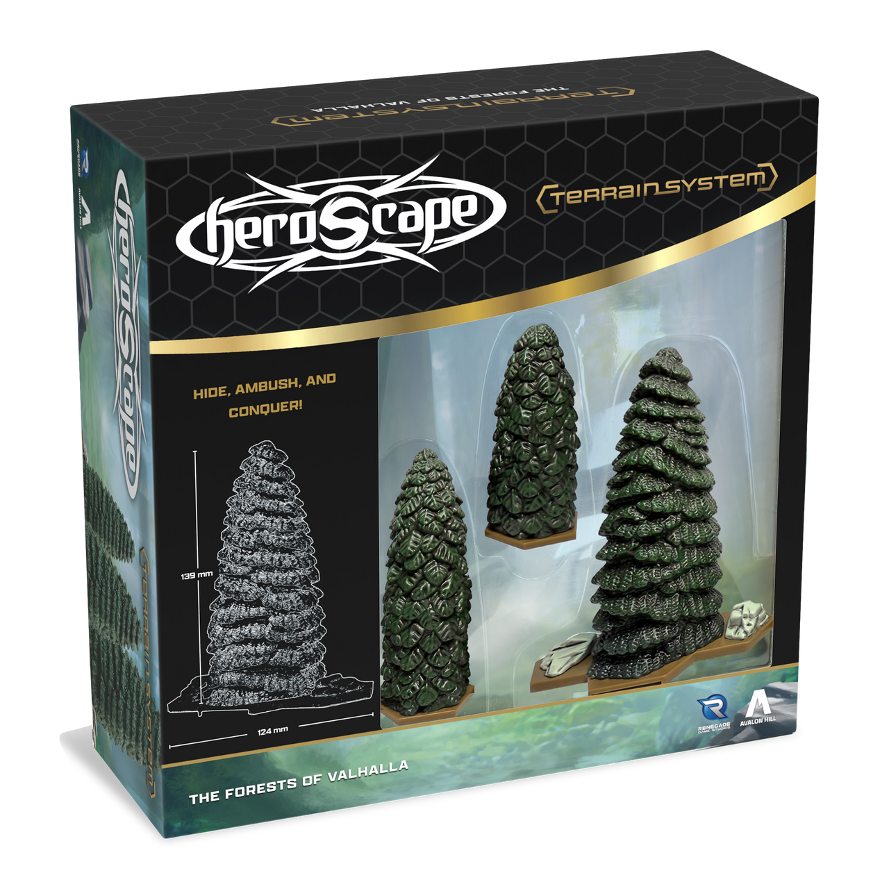 Heroscape: Forests of Valhalla Terrain Expansion (PRE-ORDER)-All Things Heroscape
