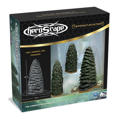 Heroscape: Forests of Valhalla Terrain Expansion (PRE-ORDER)-All Things Heroscape
