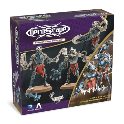 Thormun's Thunder: Upgraded Necrotech Reavers Common Army Expansion - Unpainted Standard Edition (PRE-ORDER)-All Things Heroscape